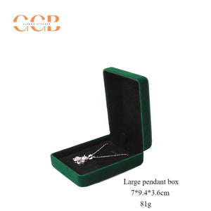 Green Velvet Jewelry Box