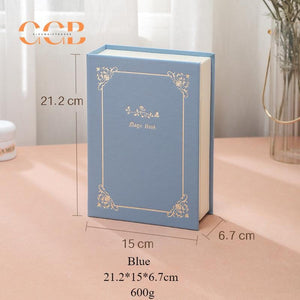 Storybook pu leather book jewelry box