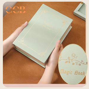Storybook pu leather book jewelry box