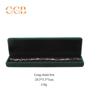 Green Velvet Jewelry Box