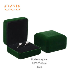 Green Velvet Jewelry Box