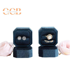 Velvet Ring Square Jewelry box