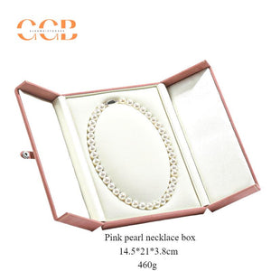 Elegant Pearl Necklace Or Pearl Jewelry Set Box, Velvet Set Jewelry Box, Jewelry Organizer, Microfiber Pearl Jewelry Storage Case