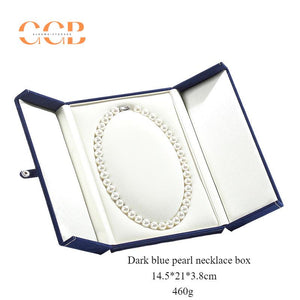 Elegant Pearl Necklace Or Pearl Jewelry Set Box, Velvet Set Jewelry Box, Jewelry Organizer, Microfiber Pearl Jewelry Storage Case