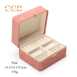 Premium Royal Blue Jewelry Storage Box