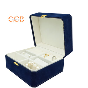 Premium Royal Blue Jewelry Storage Box