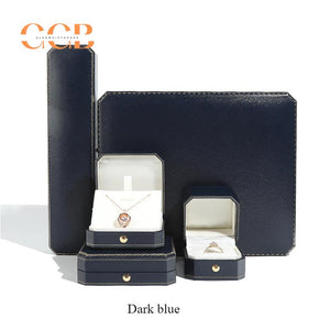 Customised PU Leather Green Jewelry Box