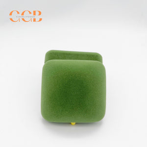 Grass Green Velvet Jewelry Box Set