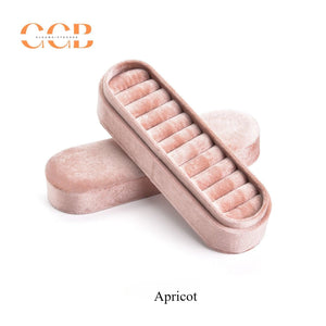 Rectangular velvet ring box, earring display tray, jewelry display box, ring box, jewelry storage box, jewelry holder