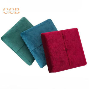 Red velvet jewelry set box