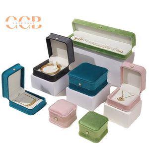 Soft Velvet Jewelry Set Box