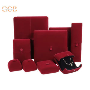 Velvet jewelry box set, velvet jewelry boxes, necklace boxes, pearl necklace box, jewelry organizer, velvet ring box, bracelet box