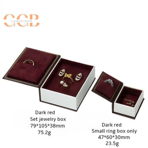 Book Ring Box for Jewelry Business