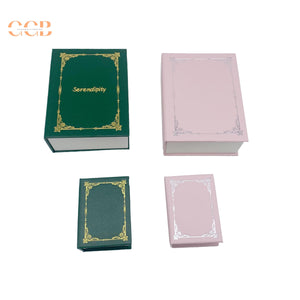 Book Ring Box for Jewelry Business