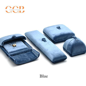 Green Velvet Jewelry Set Box