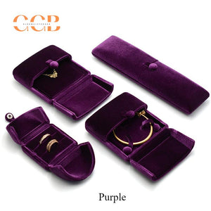 Green Velvet Jewelry Set Box