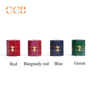 Proposal Vintage Green Octagonal Ring Box