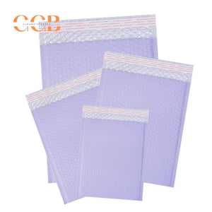 10pcs Purple Padded Bubble Envelopes for Jewelry Packaging Wholesale