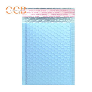 10pcs Sky Blue Padded Bubble Envelopes