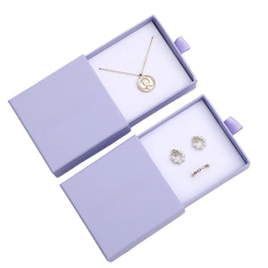 50pcs Purple Jewelry Drawer Boxes for Rings