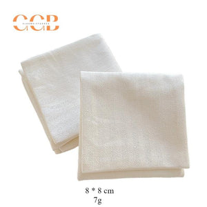 10pcs Cotton Canvas Jewelry Pouch