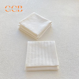 10pcs Cotton Canvas Jewelry Pouch