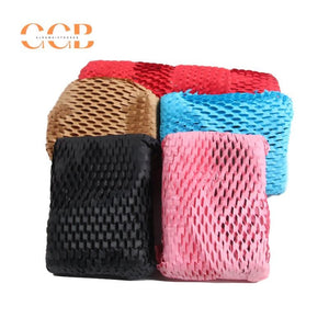 Blue Honeycomb Kraft Paper Roll for Jewelry Packaging Wrap