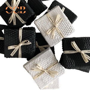 White Honeycomb Kraft Paper Roll for Eco Jewelry Packaging Wholesale