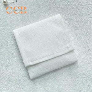 10pcs Cotton Canvas Jewelry Pouches