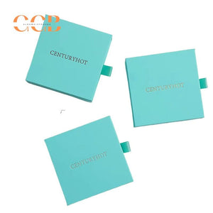 50 pcs Blue Custom Jewelry Drawer Boxes