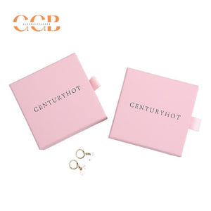 50Pcs Pink Custom Jewelry Drawer Boxes