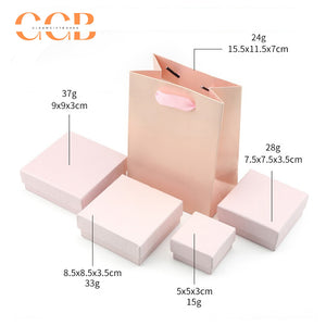 10pcs jewelry gift box and bag set, multi color packaging for rings earrings bracelets, customizable jewelry boxes without logo