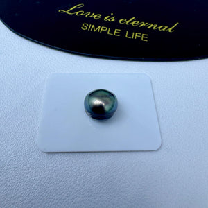 3A Tahitian Baroque Peacock Blue Green Pearl Undrilled