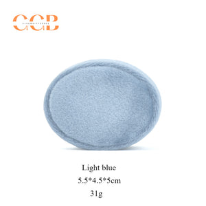 Oval velvet ring box soft velvet jewelry ring box