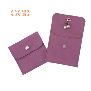 10pcs purple Microfiber Set Jewelry Pouches