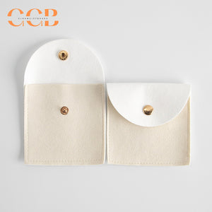 20pcs 8x8cm multi color jewelry pouch, soft suede travel pouch for rings earrings necklaces, customizable jewelry packaging bags