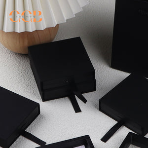 10pcs Clear PE Film Display Box Set with Cover | Wholesale Packaging for Ring, Pendant & Coins