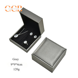 Set Jewelry PU leather jewelry box