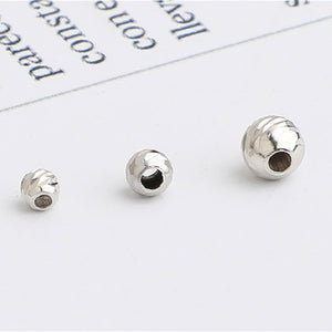 10pcs 2.5-4mm S925 Gold-Plated Flower Spacer Beads for DIY Jewelry Making