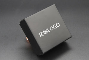 10pc Square Matte Jewelry Box 7.5×7.5×3.5 cm (2.9"x2.9"x1.3") | Custom Logo Necklace Bracelet Packaging