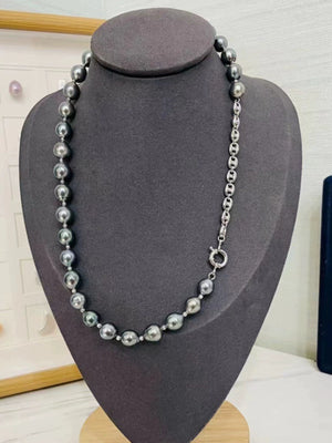 S925 sterling silver half chain buckle