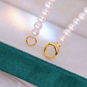 S925 Sterling Silver Circle Buckle Clasp for Jewelry Making