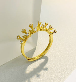 Balance beam pearl setting