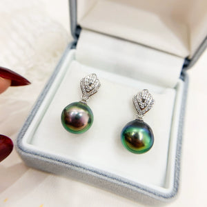 Sterling Silver Pearl Earring Pendant Settings