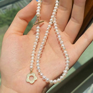 S925 Sterling Silver Small Flower OT Clasp for Jewelry Making