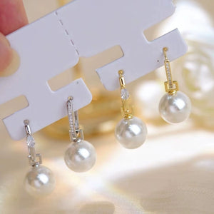 S925 Sterling Silver or Gold Dangle Earring Setting