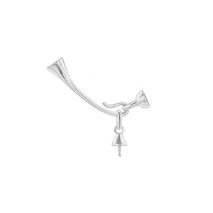 Pearl necklace setting