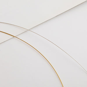 S925 Sterling Silver Thread for DIY Jewelry Making - 0.4-0.5mm Beading Wire