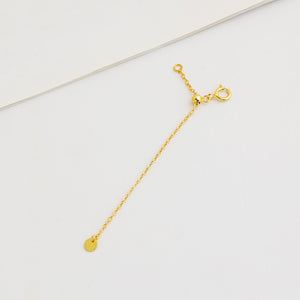 10pcs 8cm S925 Sterling Silver Cross Extension Chain