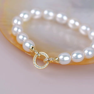 S925 Sterling Silver Circle Sweater Clasp for Jewelry Making